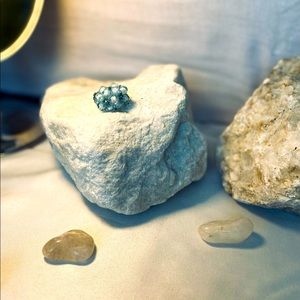 Woven turquoise Ring